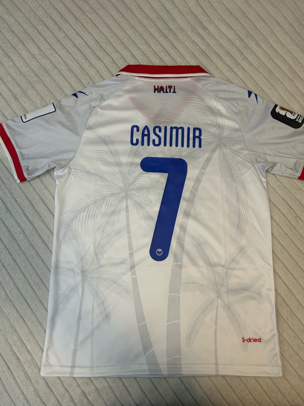 Haiti White Home Jersey - Men's Soccer Shirt